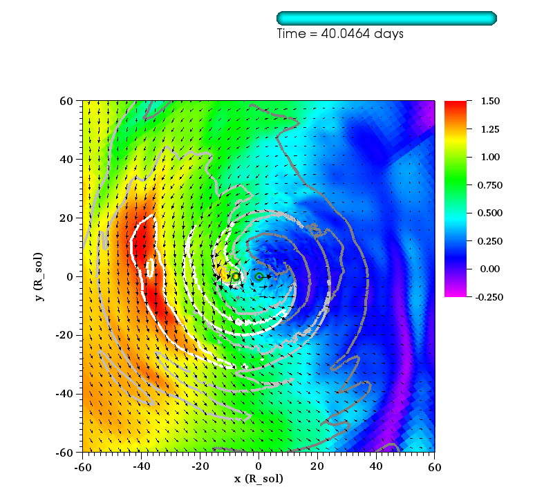 http://www.pas.rochester.edu/~lchamandy/Graphics/RGB/Post-sink_particle/Post-modified_Lane_Emden/Run143/v_phi_over_v_Kepler_rel_2_v_xyVec_rel_2_E_bind_normalized_rel_2_sliceP2_faceon_lview_120.0Rsun_P1dir_left_-0.25_1.5_rainbow_0173.png