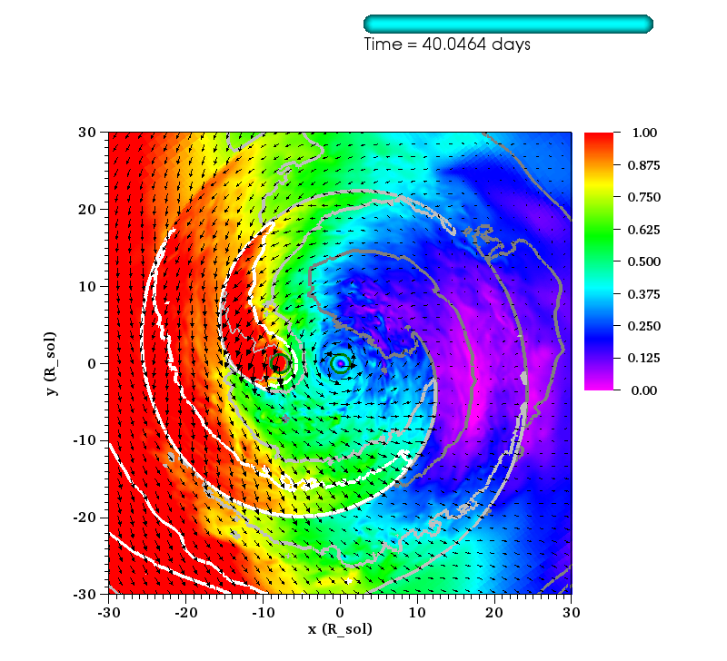 http://www.pas.rochester.edu/~lchamandy/Graphics/RGB/Post-sink_particle/Post-modified_Lane_Emden/Run143/v_phi_over_v_Kepler_rel_2_v_xyVec_rel_2_E_bind_normalized_rel_2_sliceP2_faceon_lview_60.0Rsun_P1dir_left_0_1_rainbow_0173.png