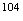 $^{104}$