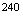$^{240}$