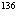 $^{136}$
