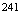 $^{241}$