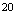 $^{20}$
