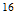 $^{16}$