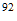 $^{92}$