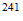 $^{241}$