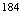 $^{184}$
