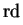 $^{\rm\textstyle rd}$