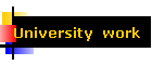 University  work