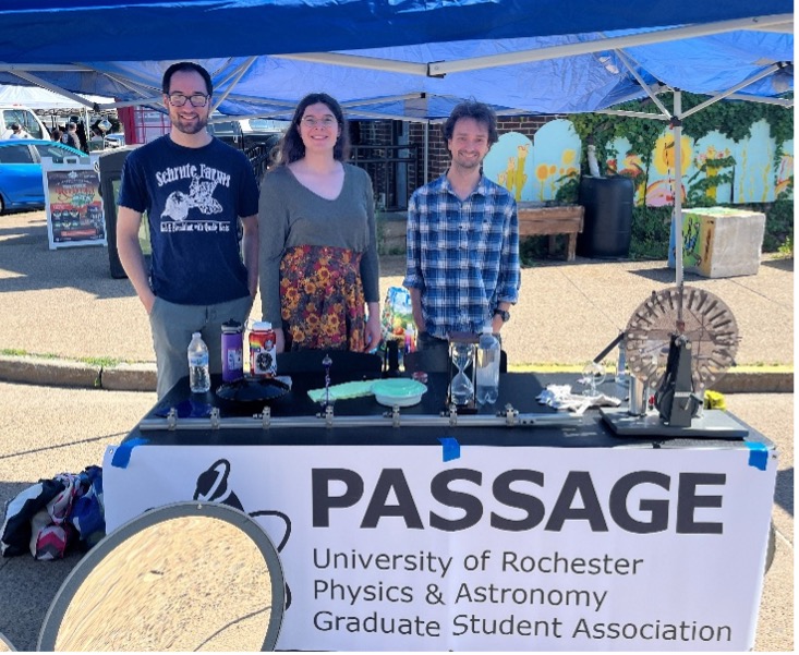 Volunteers tabling at the 2025 ROC Public Market